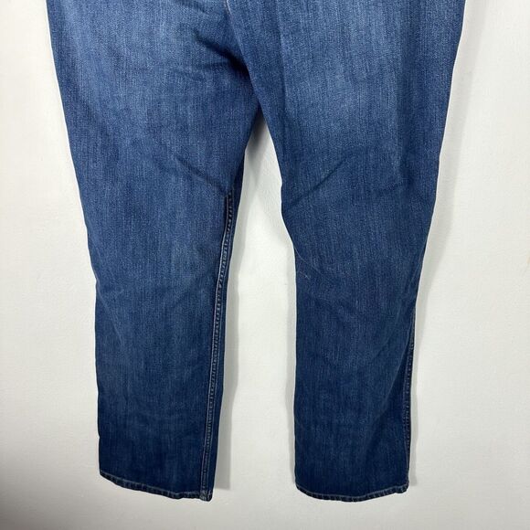 Carhartt Womens Jeans Size 14 Regular Original Fit Straight Leg Dark Wash Denim - Picture 11 of 15